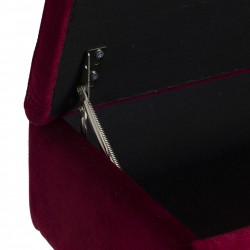 Pufa MILAN na złotych nogach – Ekskluzywne Siedzisko