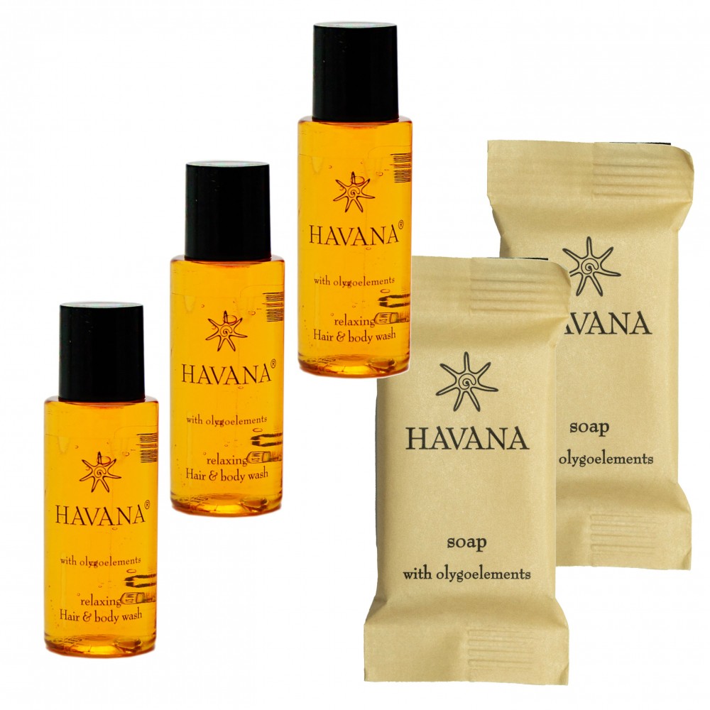 Zestaw kosmetyków dla hoteli Havana