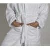 Hotel Schlafrock Morgenrock weiß Sapporo 100% Baumwolle Frotte
