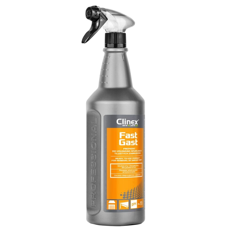 Clinex Fast Gast płyn do tłustych zabrudzeń