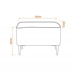 ufa Helsinki: Wygodne Siedzisko i Podnóżek – Gładki Materiał | Sklep