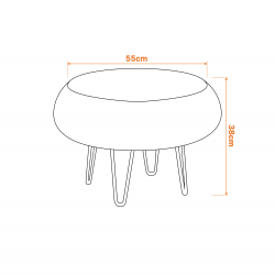 Pouf TOKYO