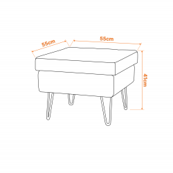 Pouf BERLIN