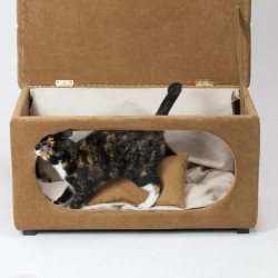 Pufka do siedzenia legowisko dla psa