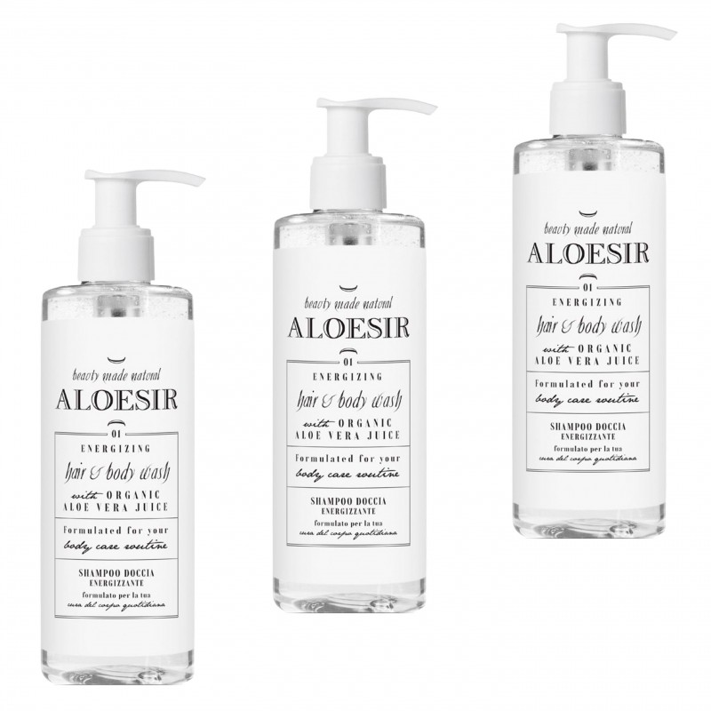 Hotel Shampoo&Duschgel Spender Aloesir Serie mit Aloe Vera 300ml 10 stk