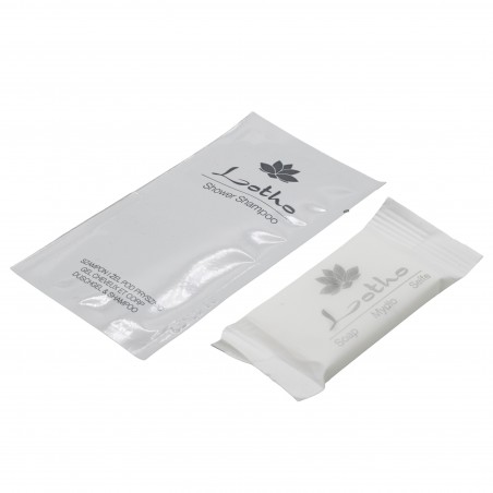 Hotel Seife 10g 100 Stück und Duschgel&Shampoo 10ml Sachet Serie 100 Stück