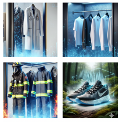 Kleiderschrank, Ozonierungskammer DM3360 (doppelt)