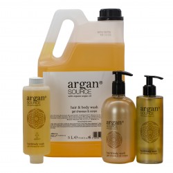Szampon i żel hotelowy duży  z pompką Argan 500ml - 1szt