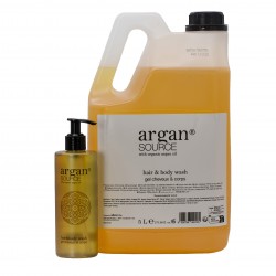 Szampon żel ARGAN 300ml w okragłej butelce