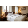 HotelLine Poszewka 100% bawełna adamaszek pasek 1cm - 50x70cm