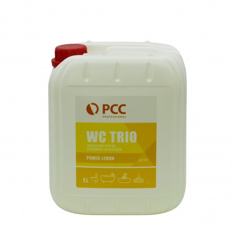 copy of Płyn do czyszczenia i dezynfekcji toalet WC TRIO Power Lemon 1L PCC Professional