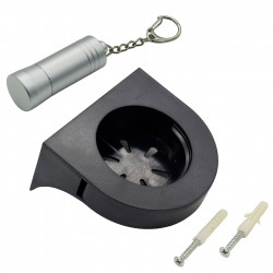Set: Magic Holder Einzelhalterung für Kosmetik 400 ml + Magnetschlüssel