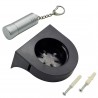 Uchwyt Magic Holder do butelek 400ml wraz z kluczykiem magnetycznym komplet