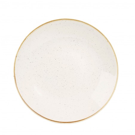Talerz porcelanowy płaski 28,8 cm Evolve STONECAST BARLEY WHITE