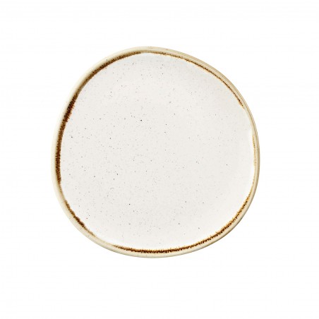 Talerz porcelanowy płaski 18,6 cm CHURCHILL STONECAST BARLEY WHITE
