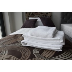 Pościel hotelowa |  Białe ręczniki hotelowe Aqua 500 g/m2 100%