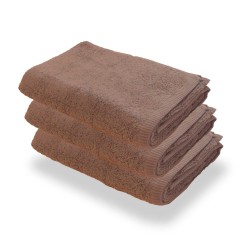 Brązowe Ręczniki Hotelowe Rimini 100% bawełna 500 g/m2