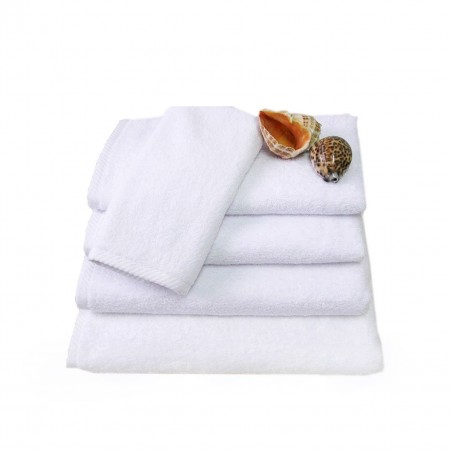Białe ręczniki hotelowe 50x100cm Rimini 100% bawełna 500 g/m2 Białe ręczniki hotelowe 50x100cm Rimini 100% bawełna 500 g/m2