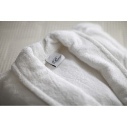 Hotel Schlafrock Morgenrock weiß Sapporo 100% Baumwolle Frotte