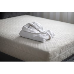 Hotel Schlafrock Morgenrock weiß Sapporo 100% Baumwolle Frotte