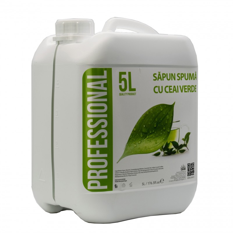 Schaumseife für Hotels PROFESSIONAL GREEN TEA 5L