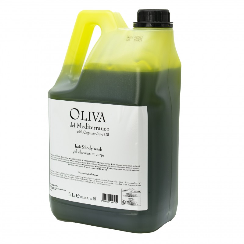 Shampoo und Flüssiggel 5L Oliva